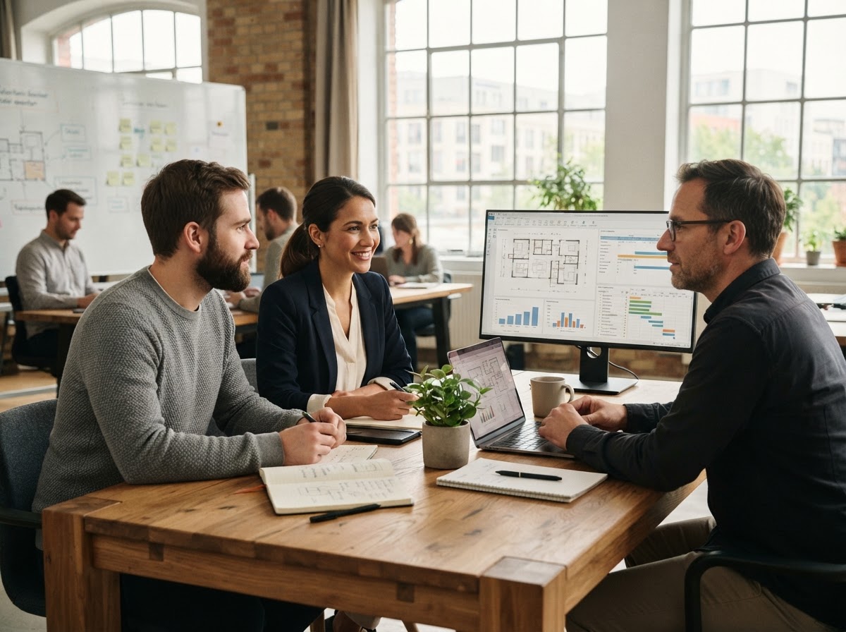 Luna Rentisto data analysis workspace representing portfolio review and risk assessment